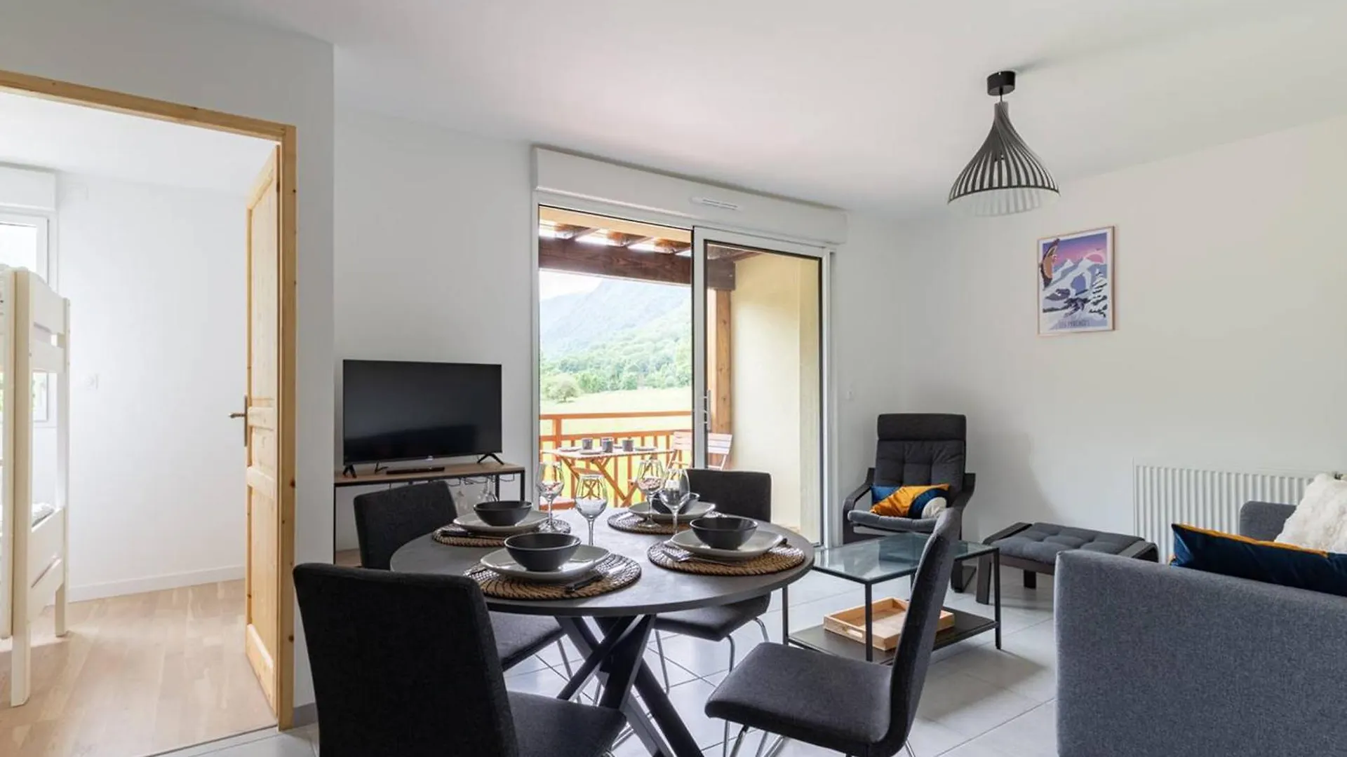 Appartement 4 Personnes Proche Lac De Genos - Fr-1-695-77 Francia
